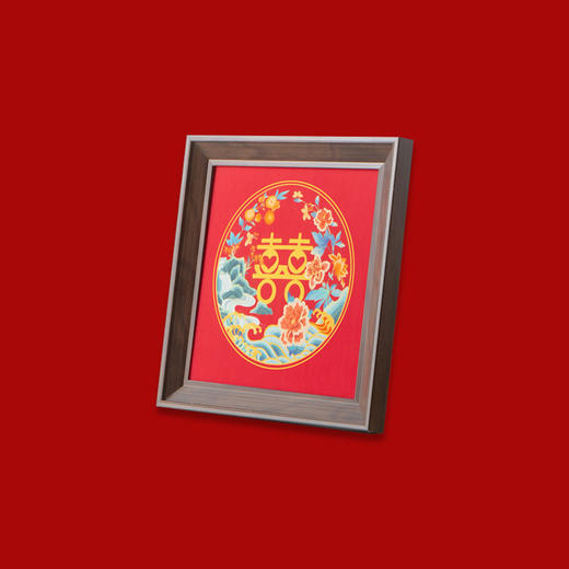 多喜爱 婚庆专属高清数码装饰画 开门见囍 cs 商品图2