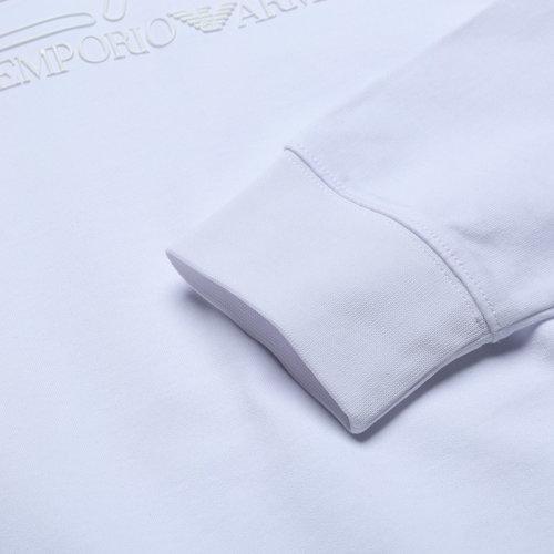 EA7阿玛尼【22春夏新款】男士棉质圆领长袖卫衣运动衫 3LPM60 PJ05Z 商品图4