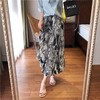 轻奢款丨德国高端印花 水墨印花 百褶半身裙 商品缩略图0