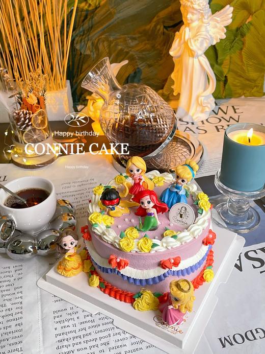 【0965】迪士尼小公主蛋糕 商品图4
