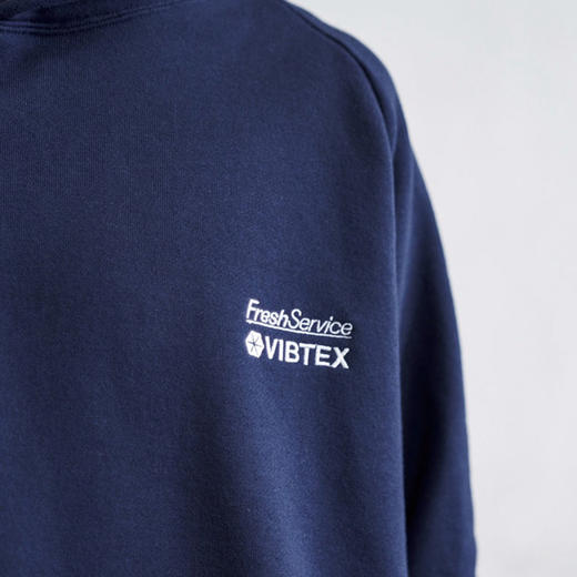 FreshService x VIBTEX HOODIE 联名款机能抗菌廓形连帽卫衣帽衫 商品图1