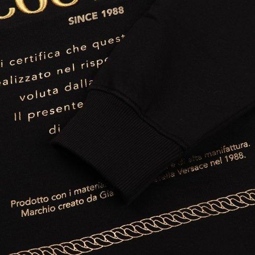 VERSACEJEANSCOUTURE/VERSACEJEANSCOUTURE 男卫衣 男士刺绣印花棉质卫衣 B7GUA7FN 36604 商品图8