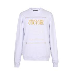VERSACEJEANSCOUTURE/VERSACEJEANSCOUTURE 男卫衣 男士刺绣印花棉质卫衣 B7GUA7FN 36604