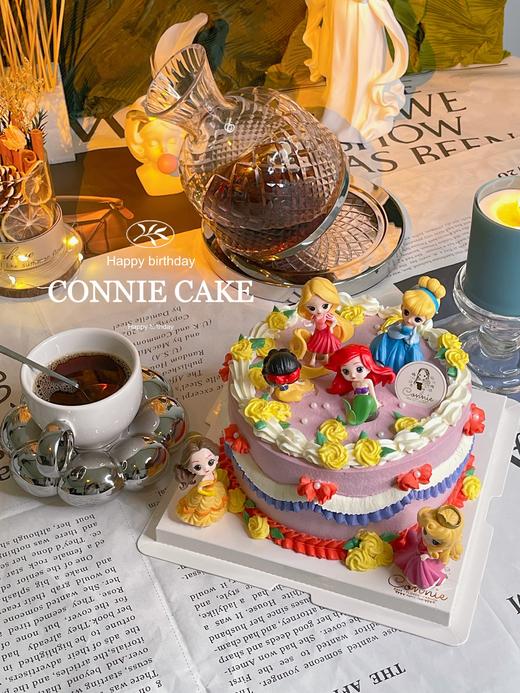 【0965】迪士尼小公主蛋糕 商品图2