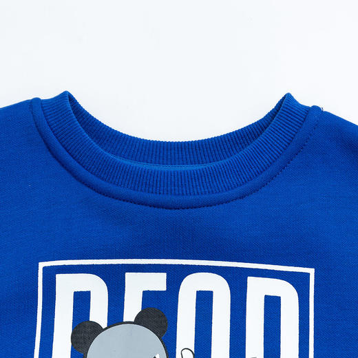 贝贝怡童装 春秋男童时尚卫衣舒适加绒保暖上衣223S3079 商品图8