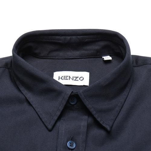 KENZO/高田贤三  男士长袖衬衫 男士棉质宽松版休闲长袖衬衫 5CH400 1LE 商品图2