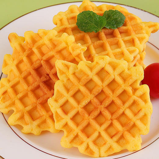 满格优品华夫饼原味400g*2箱 商品图6