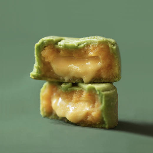 5味「裸月」中秋月饼礼盒：奶黄/黑芝麻流心、云腿、燕麦提子奶酥、葱香花生酥口味 商品图4