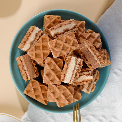 满格华夫小魔方威化饼108克*2盒 商品图0