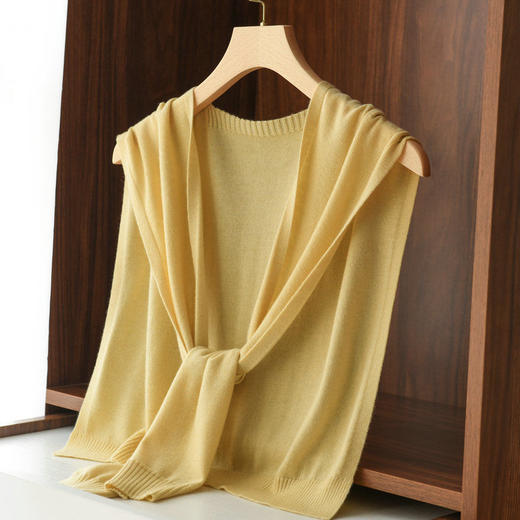 搭配利器丨超柔软 纯棉 针织小披肩 空调房外搭 商品图1