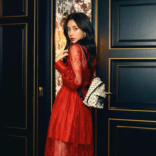 MLB女子双肩包泫雅同款迷你背包NY复古老花斜挎书包32BG09911 商品图1