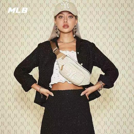 MLB胸包复古老花腰包NY单肩斜挎包运动休闲春夏新款32BGC9911 商品图0