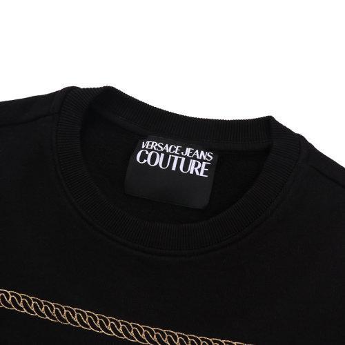 VERSACEJEANSCOUTURE/VERSACEJEANSCOUTURE 男卫衣 男士刺绣印花棉质卫衣 B7GUA7FN 36604 商品图7