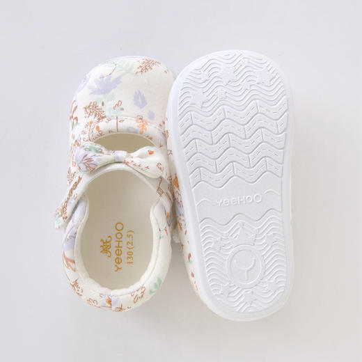 英氏婴儿学步鞋22秋新品女宝宝浅口柔软透气防滑鞋子YFXKJ32158A 商品图1