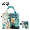 德国LOQI 巴斯奎特&凯斯哈林系列 万用环保袋 再生环保材料 单肩可折叠 旅行大容量 防泼水 超轻50g可承重40斤 涂鸦风 皇冠 头骨 安迪沃霍尔 商品缩略图1