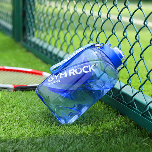泊寓专属优惠GYM ROCK巨量运动桶大容量水杯健身Tritan耐高温水壶 商品图4