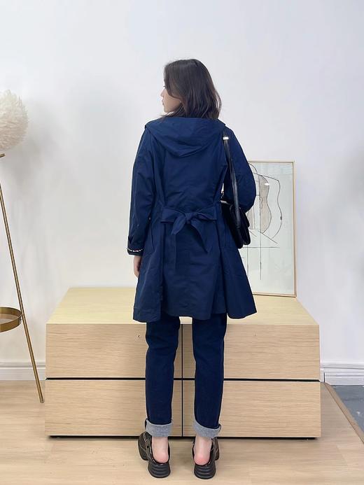 【现货秒发】奇威 配腰带单排扣风衣02004059 商品图8