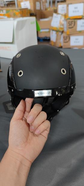 indigo 滑雪 头盔 黑色