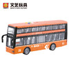 文艺双层巴士(惯性开门 灯光声音)W912A 商品缩略图0