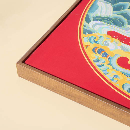 多喜爱 婚庆专属高清数码装饰画 开门见囍L cs 商品图3