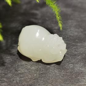 【御珠宫坊】羊脂白玉貔貅