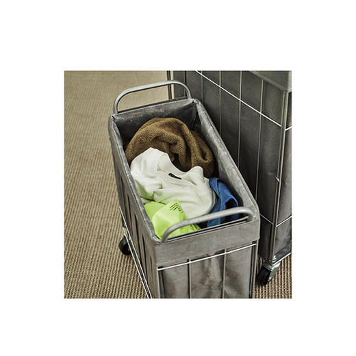 FreshService FOLDING BASKET 美式移动折叠收纳洗衣篮推车(28L) 商品图3