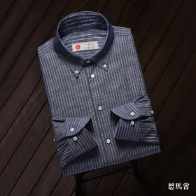 Merino Brothers Chambray 埃及棉意式工艺衬衫