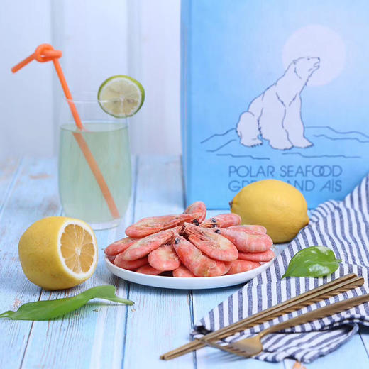 【生鲜专区-限量200盒】北极甜虾腹籽/头籽 3斤盒装（80-100规格) 解冻即食 青岛仓顺丰/京东包邮{冷冻生鲜食品请及时签收} 商品图6