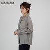 oldcolour2021秋商场同款设计感小众高级气质衬衫女DN33013465 商品缩略图3