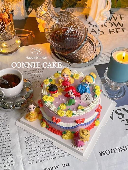 【0965】迪士尼小公主蛋糕 商品图3