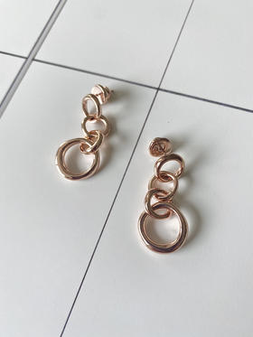 J.HARDYMENT | 4 Mixed Link earrings [耳环 4色]