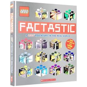 乐高探索世界百科书英文绘本 Factastic A Lego Adventure 英文原版儿童读物 进口书 8-12岁学习英语书英文版书籍