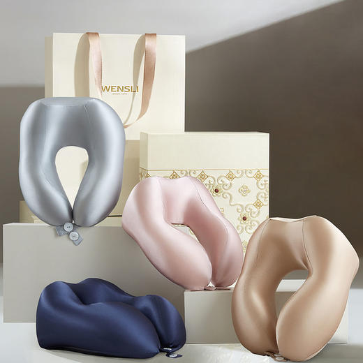 多功能立体U型枕+护眼精灵眼罩套装 商品图0