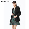 NEELLY纳俪商场同款2022秋季新款西装外套女别致系带收腰上衣显瘦N22082W01083 商品缩略图1
