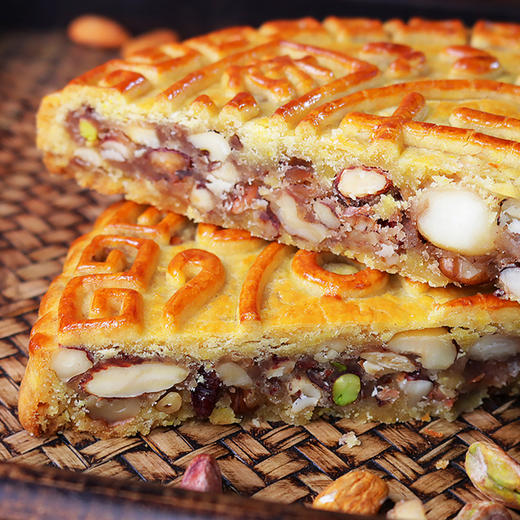 坚果八仁饼750克 商品图3