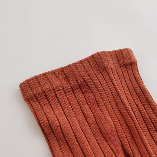 【马克珍妮 芦芙】女童植绒蝴蝶结弹力打底袜221811 商品图5