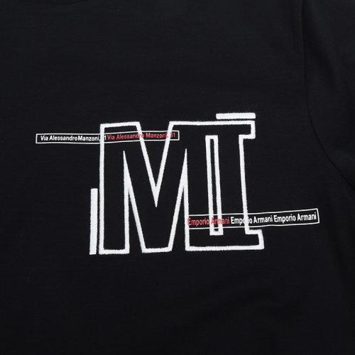 EmporioArmani/安普里奥阿玛尼男士棉质圆领男士短袖T恤3G1TM21JTUZF962 商品图3