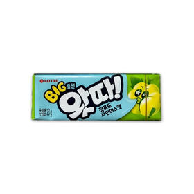 乐天 哇哒青葡萄味泡泡糖23g 롯데 왓따청포도샤인머스캣츄잉껌23g