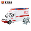 文艺1比16惯性救护车/救援车（带灯光音乐）W597A B 商品缩略图0