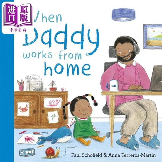 【中商原版】当爸爸妈妈在家办公时2册 When Daddy Mummy Works From Home 纸板书儿童绘本 故事图画书 英文原版 进口图书 商品图2