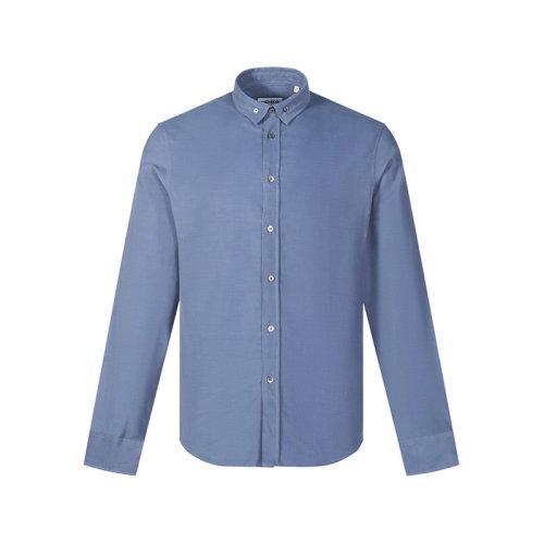 KENZO/高田贤三 男士棉质长袖衬衫 5CH200 9CX 商品图0