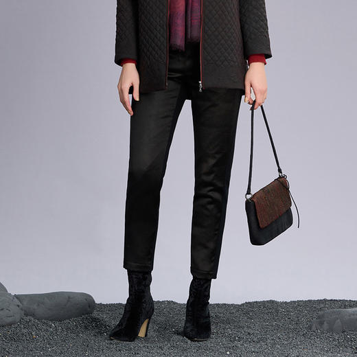 TANGY Collection/天意精品2022年春夏新品商场同款国风植物染棉裤 商品图1