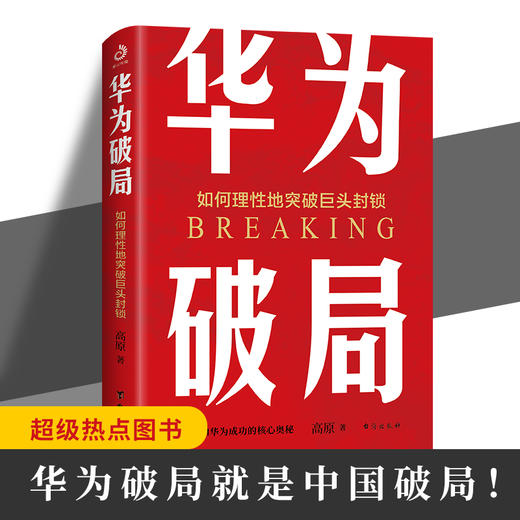 华为破局 如何理性地突破巨头封锁 华为管理法 华为破局就是中国破局 每一家面对行业巨头打压的中小公司 商品图0