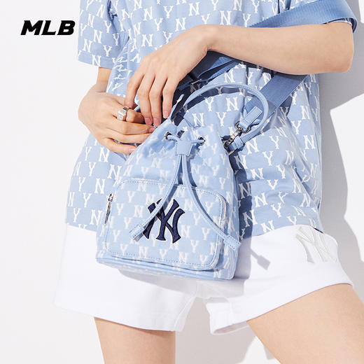 MLB水桶包男女包运动包户外拎包斜挎包背包3ABMS012N 商品图2