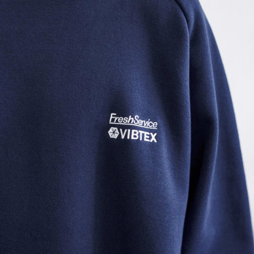 FreshService x VIBTEX SWEAT CREW 联名机能抗菌廓形圆领卫衣 商品图3