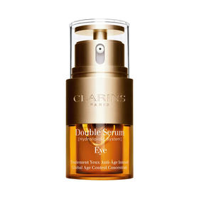 【门店直发 支持同城配送】CLARINS娇韵诗双萃焕活眼部精华眼霜20ml 熬夜紧致抗皱淡纹黑眼圈