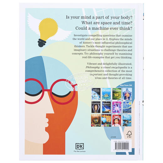 【中商原版】Philosophy A Visual Encyclopedia 英文原版 哲学图解百科 DK 商品图1