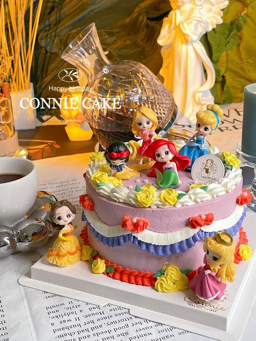【0965】迪士尼小公主蛋糕 商品图1