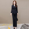 YWE XQD1122Q13时尚两件套装修身气质优雅大码套装 商品缩略图0