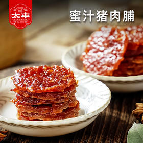 太丰食品蜜汁黑椒猪肉脯80g 纯正肉脯